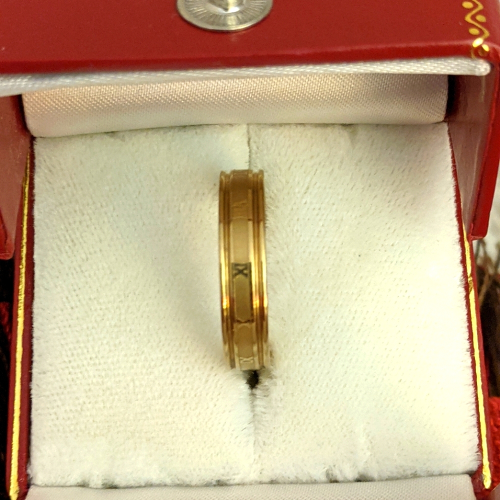 THE ROYAL NUMERAL UNISEX SS RING - Picture 3 of 10